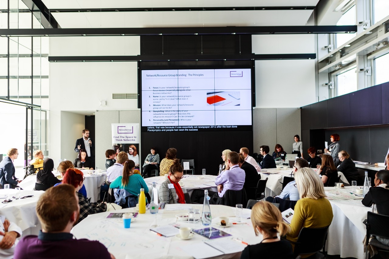 Delegates at Networkology workshop