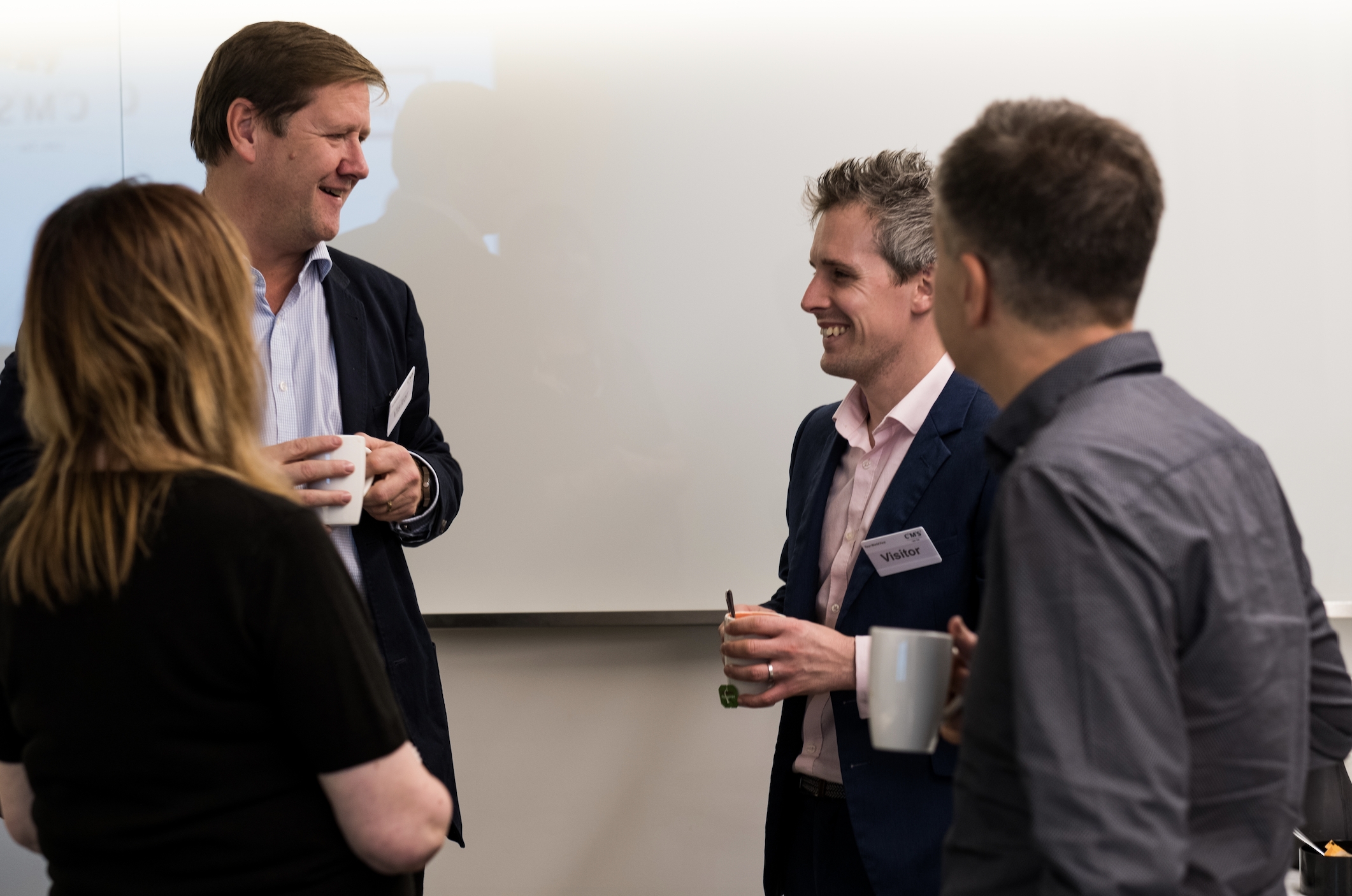 PurpleSpace members at event