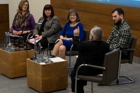 Disability champions and allies at a PurpleSpace event