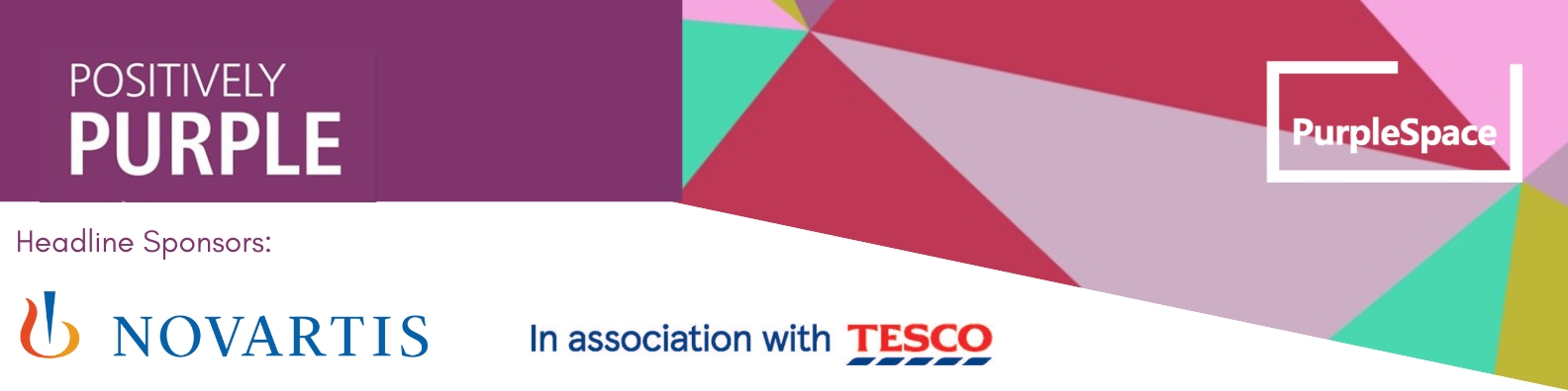 #PositivelyPurple in association with Novartis, Motability Operations and Tesco