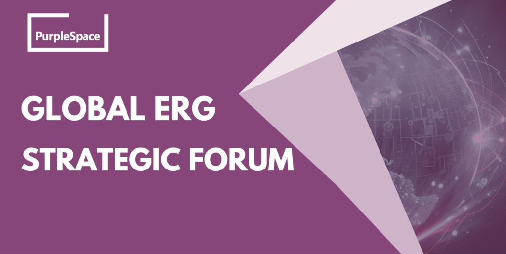 Designed banner reading ERG Global Strategic Forum