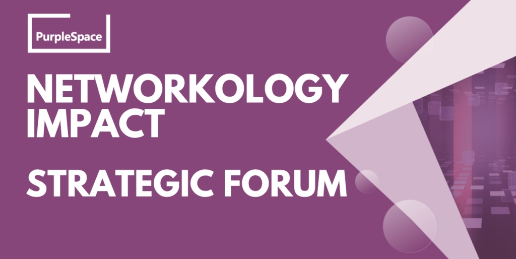 Designed banner reading Networkology Impact Strategic Forum