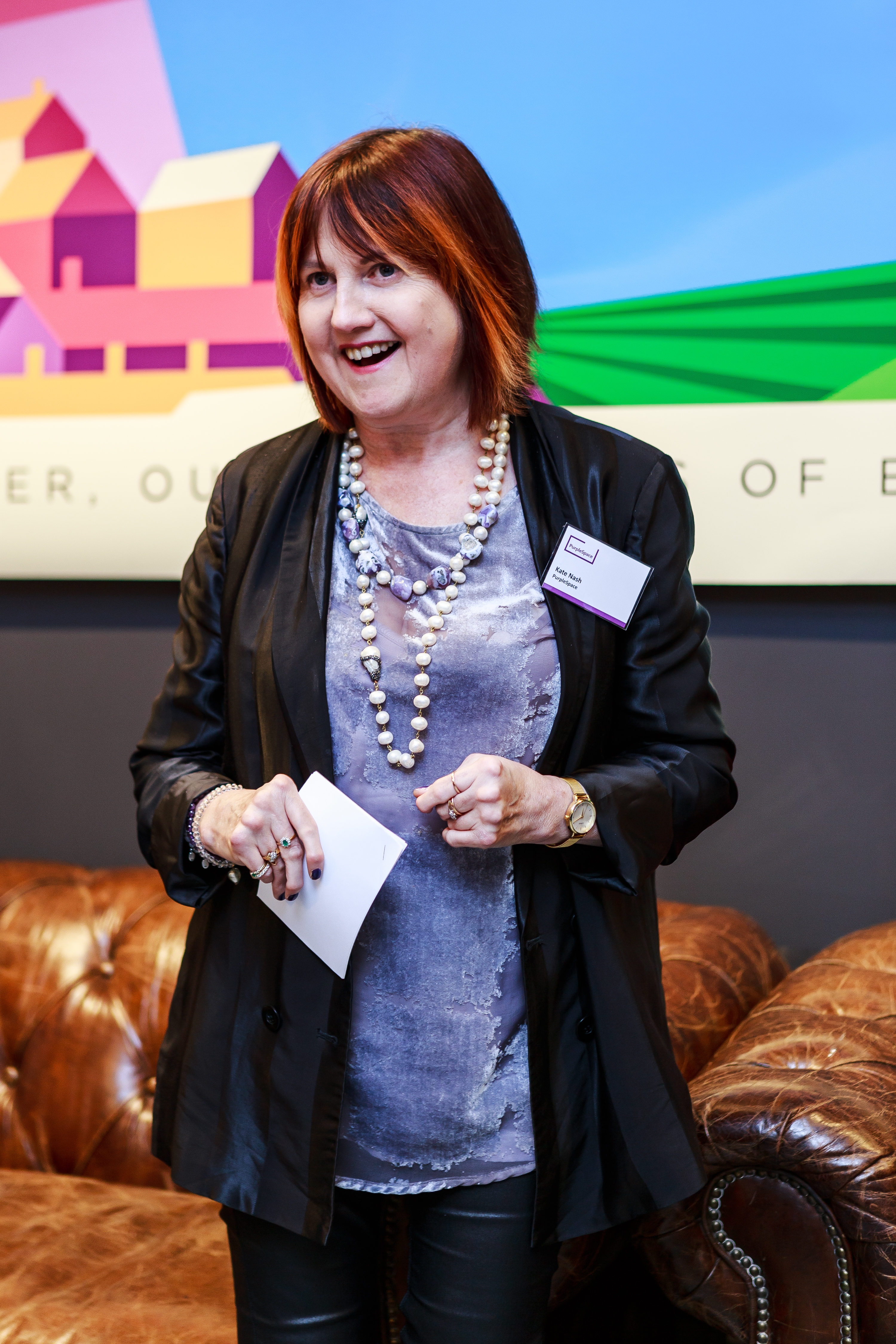 Image of Kate Nash OBE at PurpleSpace event